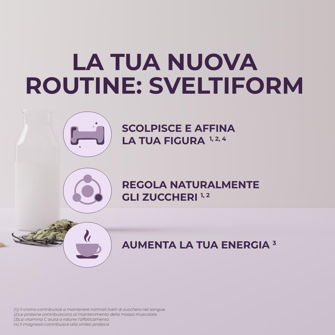 Inolab integratore Proteine in polvere con Whey & Morosil, magnesio, cromo, vitamina C I Massa muscolare e metabolismo energetico I Per donne 40+