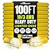 LifeSupplyUSA 10/3 100ft SJTW Lighted End Extension Cord, 15 Amp, 125 Volt, 1875 Watt, Super Heavy Duty Outdoor Jacket (100 feet)