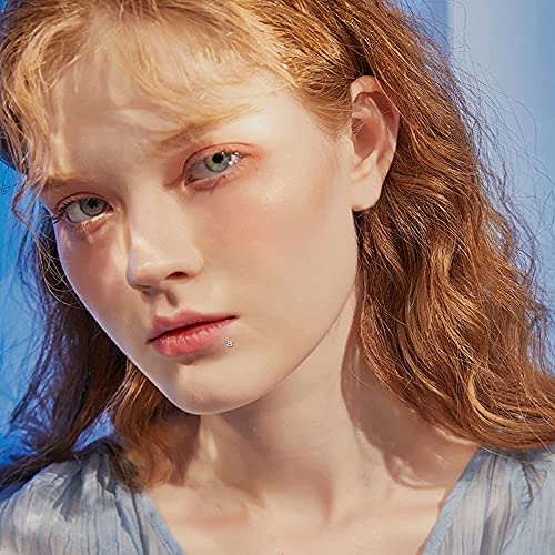 Helicopchain 20Pcs 16G Hypoallergenic Stainless Steel Lip Studs Labret Piercing With 3mm CZ Cartilage Tragus Helix Monroe Piercing Stud Jewelry 6mm 8mm 10mm4