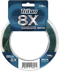 Linha Pesca Esportiva Multifilamento Trilon Premium 8x 150m