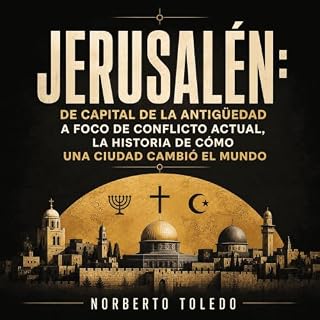 Diseño de la portada del título Jerusal&eacute;n: De capital de la Antig&uuml;edad a foco de conflicto actual, la historia de