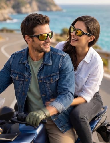 Image of Fastrack Biker Sporty Sunglasses for unisex