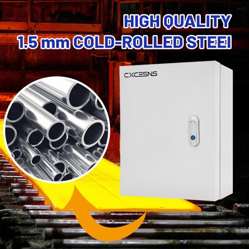 CXCESNS Outdoor Electrical Box 20x16x6 NEMA 4X IP66 Waterproof Junction Box by CXCESNS - Used condition - Image 7