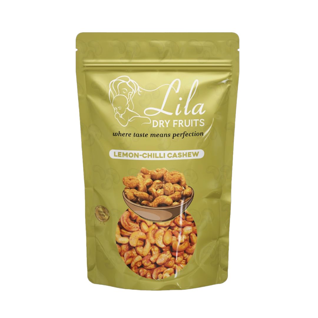 LILA DRY FRUITS 100% Natural Premium 1000g Whole Cashews | Lemon Chillie Cashew | Premium Kaju nuts | Nutritious & Delicious | Gluten Free | Source of Minerals & Vitamins | Dry Fruits (B0CFWW8PFX) Amazon Price History, Amazon Price Tracker