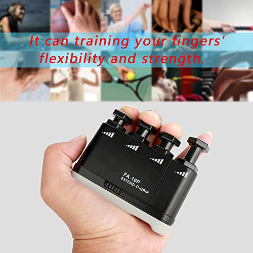Finger Exerciser Werkzeug, einstellbare Gitarre Klavier Finger Exerciser Handgriff Trainer Muskelübungen Werkzeug Zubehör