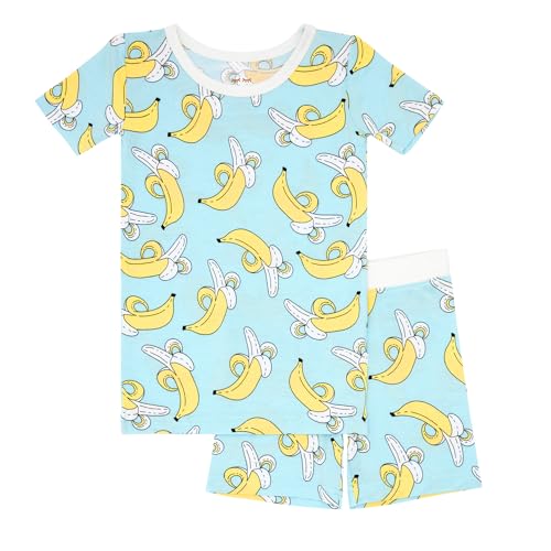 Image of Little Sleepies Pajama Set w/Short Sleeve Shirt & Shorts, Viscose from Bamboo Toddler Pajamas, Girl & Boys Pajamas for Kids