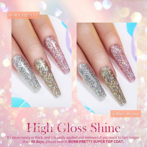 BORN PRETTY UV Gel Nagellack Glitzer, UV Nagellack Glitzer Shellac Nagellack Nagellack Einweichen UV Nagellack Sparkly… – Bild 6