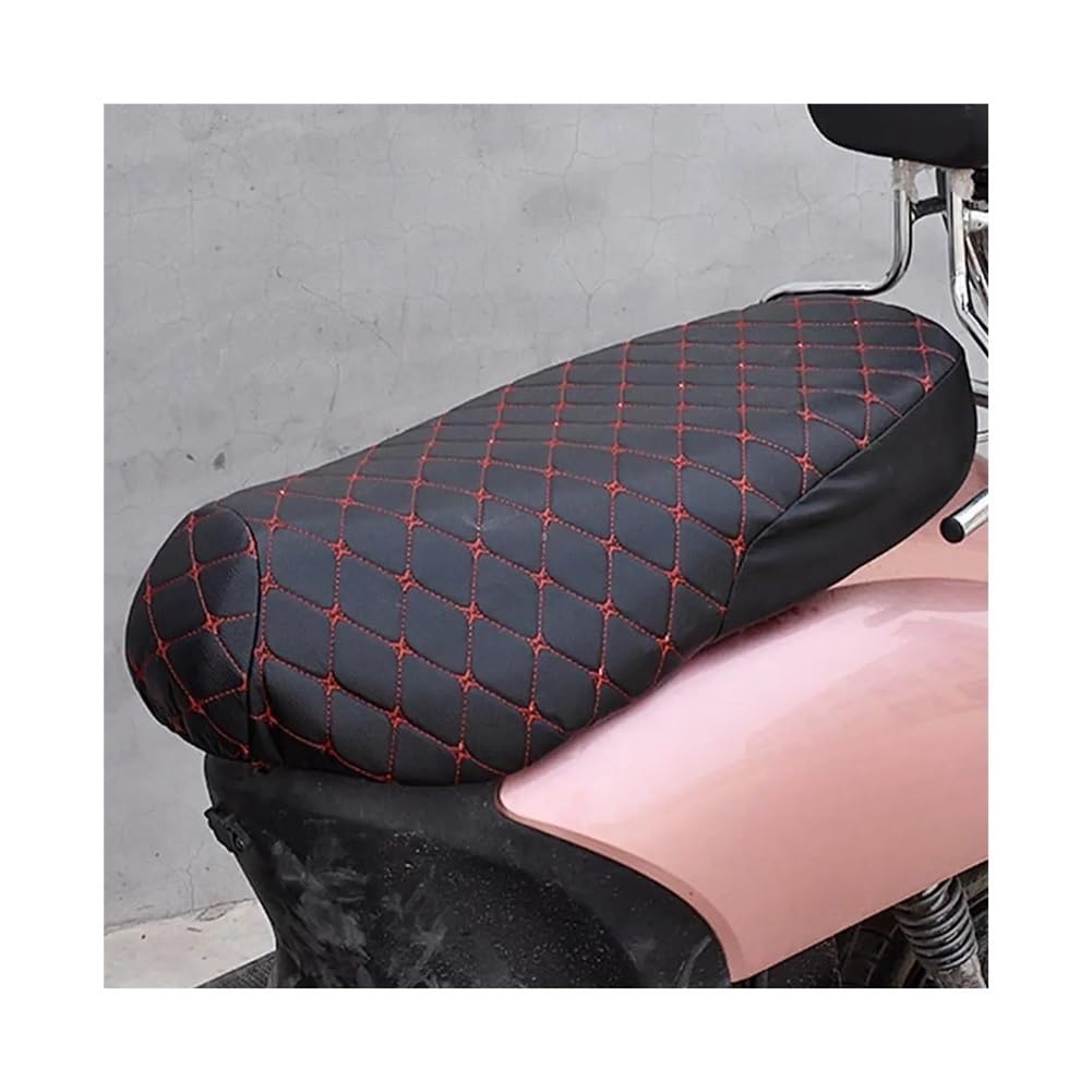 Motorrad Sitzbankbezug Motorrad Sitzbezug Warm Flauschig Sitzkissen Schutz Sitzpolster Schonbezug Sitzschutz Kissen Sitz