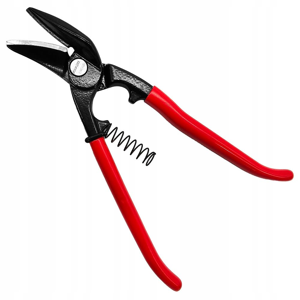Cisaille bichantourneuse, coupe à droite QS, 280 mm, avec ressort - Réf: CBIDQS