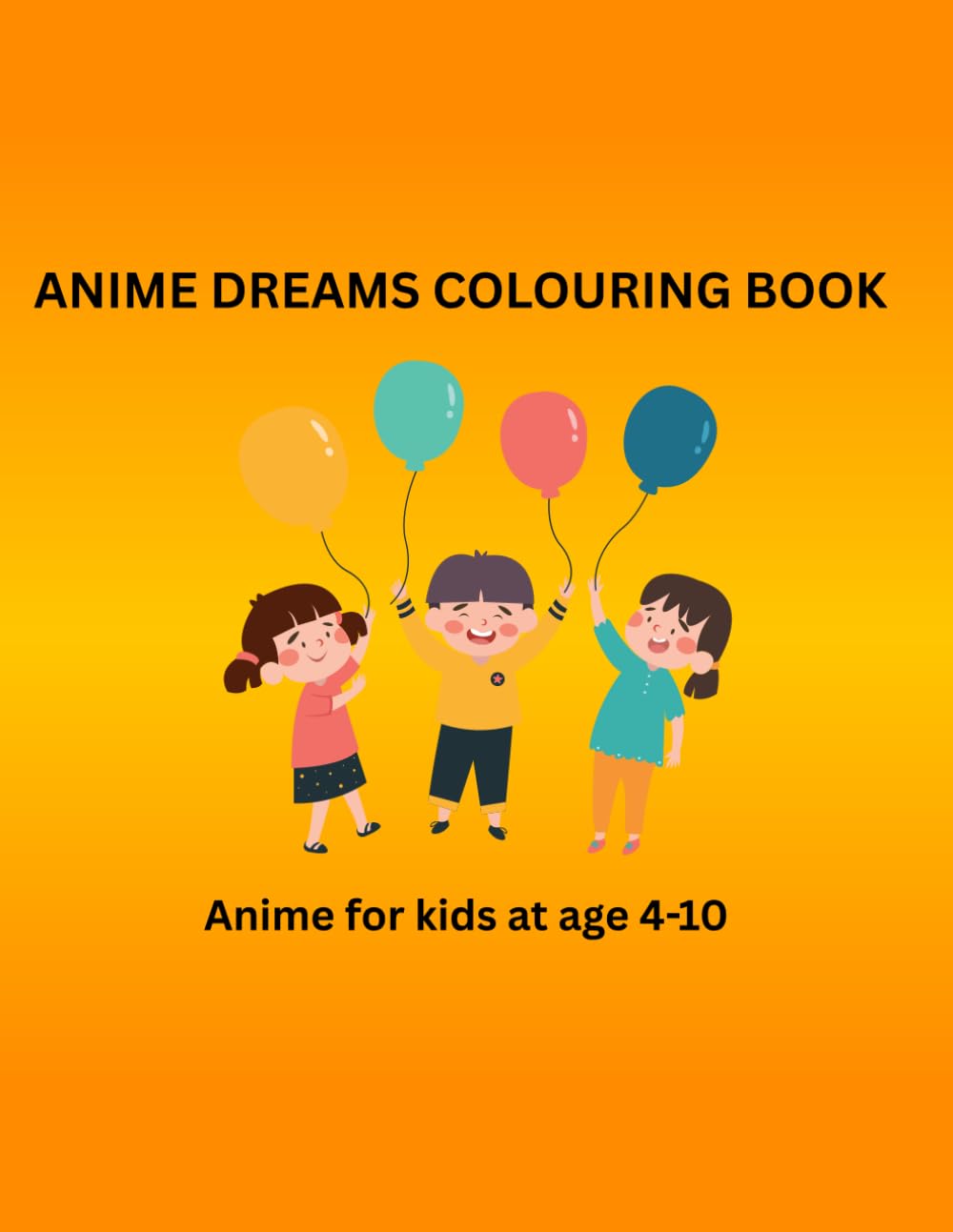 ANIME DREAMS COLOURING BOOK
