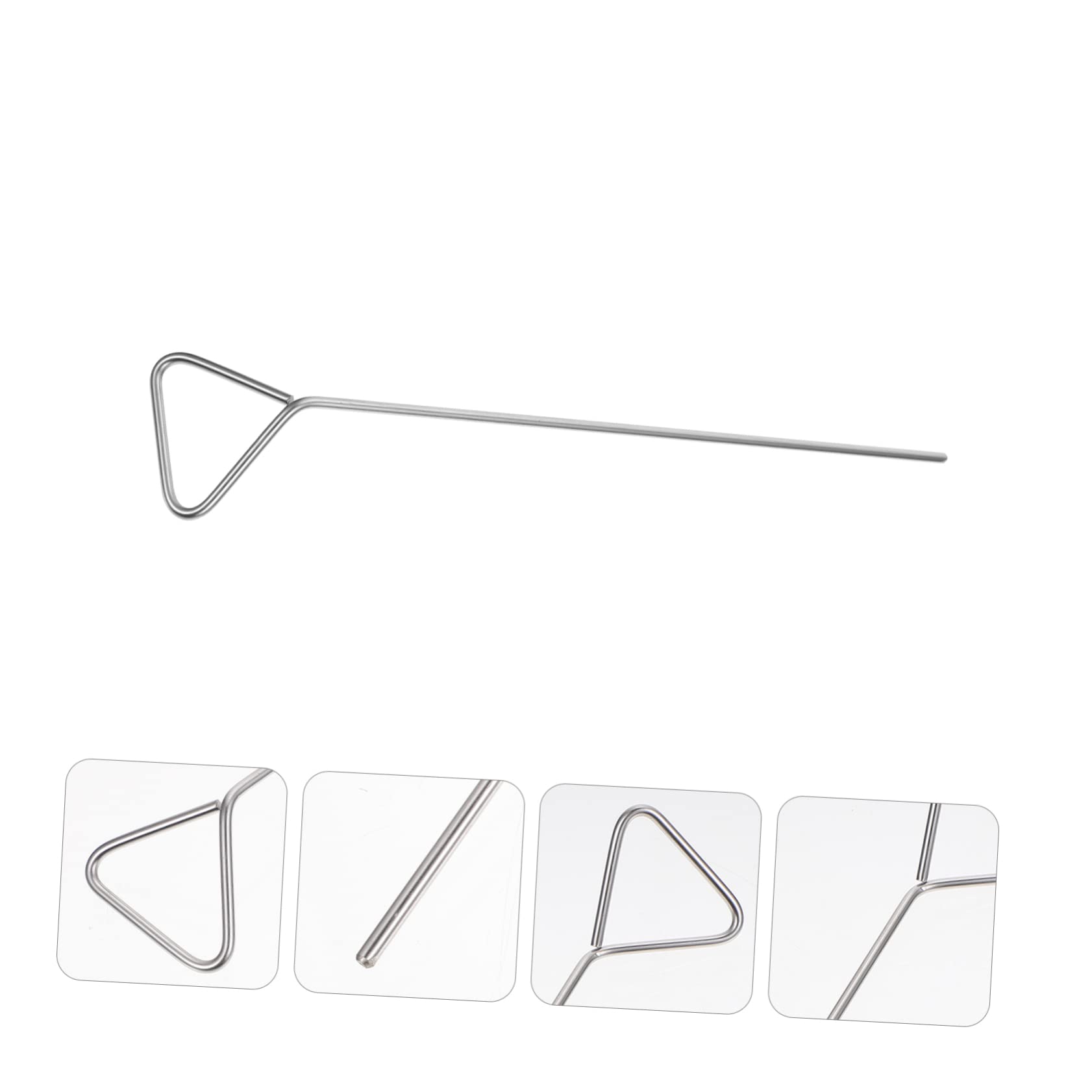 Cabilock 5 Set Spatole Professionali Inossidabile Per Spreading Cellule Da Laboratorio Per Applicazioni Scientifiche E Biologiche Con Punta Per Distribuzione Uniforme Della 4 Pezzi*5