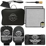 Kit de limpieza de coche para hombre, guantes de lavado