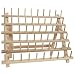 60 Spool / Cone Wood Thread Rack - By Threadart - 3 Sizes Available