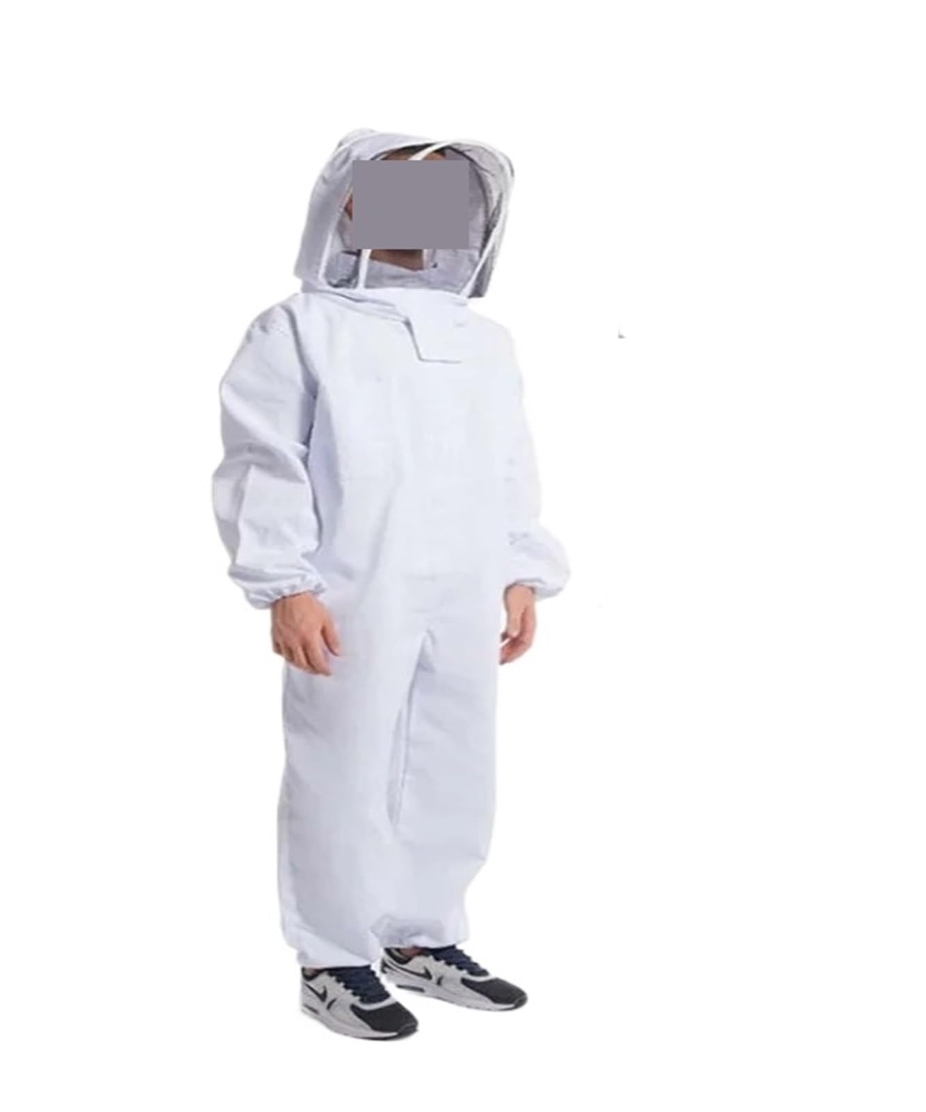 Kombinezon Pszczelarski, Ubrania pszczelarskie na całe ciało Anti-bee Profesjonalni pszczelarze Odzież ochronna Garnitur pszczelarski Welon Uniseks Dzieci Ochronny(XL)