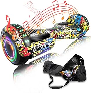 SIMATE Hoverboard with Carrying Bag and Gift Box, 6.5