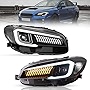 VLAND LED Headlights Fit for 2015-2021 SUBARU WRX (Base/Premium/Limited/STI), Projector/Clear