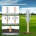 CuisinSmart 30LB t-Post Driver, Fence Post Driver with Handle, Heavy Duty Fence Post Driver Post Pounder, Hand Post Rammer for Wooden/u-Channel/Metal Fences