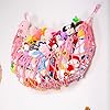 Stuffed Animal Net or Hammock Wall Hanging Net for Stuffed Animal Storage Macrame Toy Display Plush Toy Holder Soft Toy organizer for Nurery Baby Bedroom Playroom-Pink #5