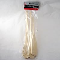 Vista 2 de Cucharas de madera para cocinar, 4 piezas, espátula de madera, antiadherente, juego de utensilios de cocina de 4 piezas, cucharas de madera maciza