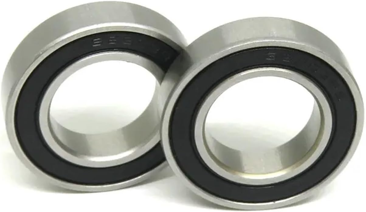 BAMMY 2Pcs 17x30x7 Mm S6903 2RS Stainless Steel Hybrid Ceramic Bearings S6903C 6903 RS 17 * 30 * 7 Bicycle Bottom Bracket Hub Bearing