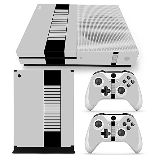 XBOX ONE S Skin Design Foils Pegatina Set - Retro NES Motivo