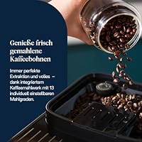 De’Longhi Magnifica Duo – Perfetto Kaffeevollautomat mit LatteCrema, Automatischer Milchaufschäumer, 20 Heiße & Kalte Getränke, Farbdisplay, Silber (ECAM332.80.SXB) – Ansicht 4