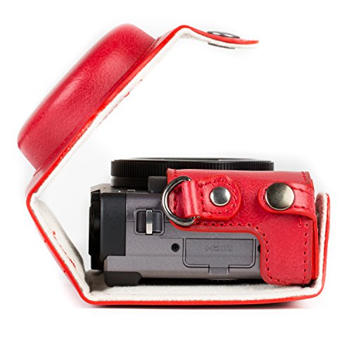 Funda MegaGear Ever Ready para Cámara Panasonic Lumix - Rojo miniatura 7