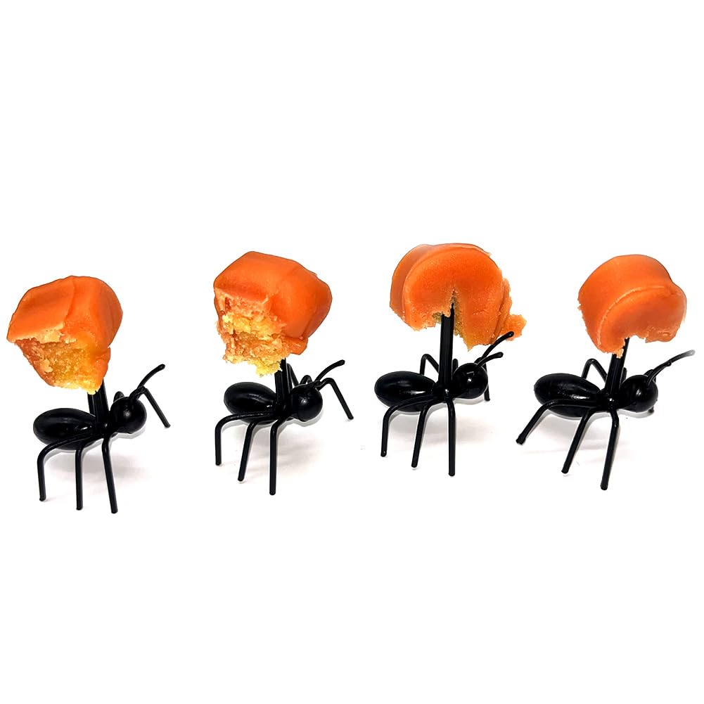 Cute Ant Toothpick Fruit Dessert Fork Ant Mini Cake Dinner Fork Party Decoration Fruit Dessert Fork Can Be Reused — Amazon image 6