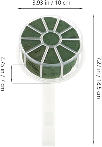 Miniatura 3 de Yardwe 3 jaulas de espuma floral de boda para arreglos florales, ramos de novia y decoraciones de eventos