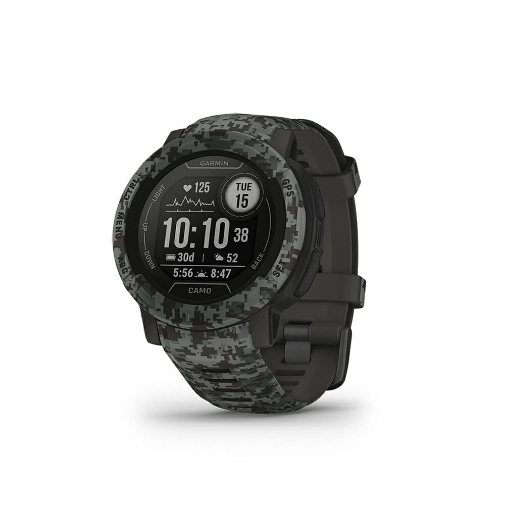 Amazon | ガーミン(GARMIN) Instinct 2 Camo Edition Graphite Camo  
