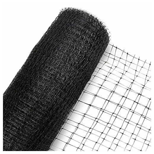 KLEWEE Bird Netting, 7.5 x 25 FT Heavy Plastic Duty Garden Netting to Protect Fruit Trees, Plants and Vegetables Against Birds, Deer, Squirrels and Other Animals