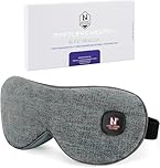 Aroma Season Heated Eye Mask Cordless, Dry Eye Relief with a Charging Adapter, Warm Compress for for Dry Eyes, MGD, Stye, Blepharitis, Chalazion, Gift for Men Women