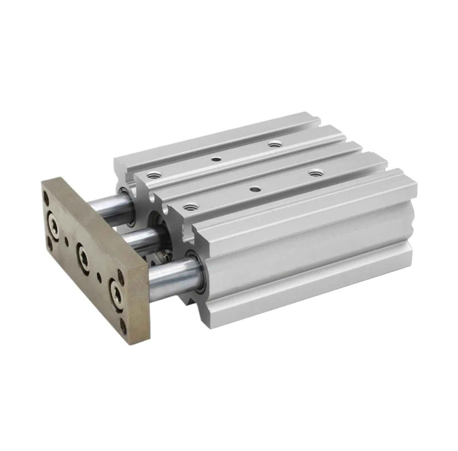 Cylindre de guidage compact rigide à trois axes et haute stabilité avec tige 25-25Z