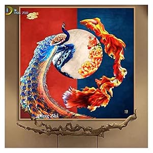 Home Decor 5D Diamant Painting Full Square/Round Animal Diamond Embroidery Peafowl en Koi DIY MOSAIC Cross Stitch Art…