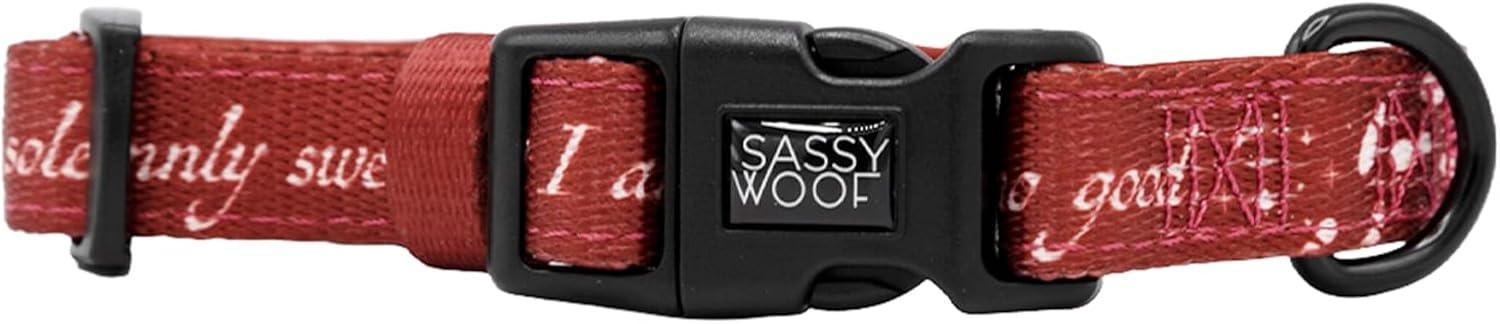 Sassy Woof Dog Adjustable Harness - Harry Potter™ Marauder's Map™ - XS, Breathable Mesh, No Pull Design with Two D-Rings, Perfect for Small Dogs and Puppies - Officially Licensed