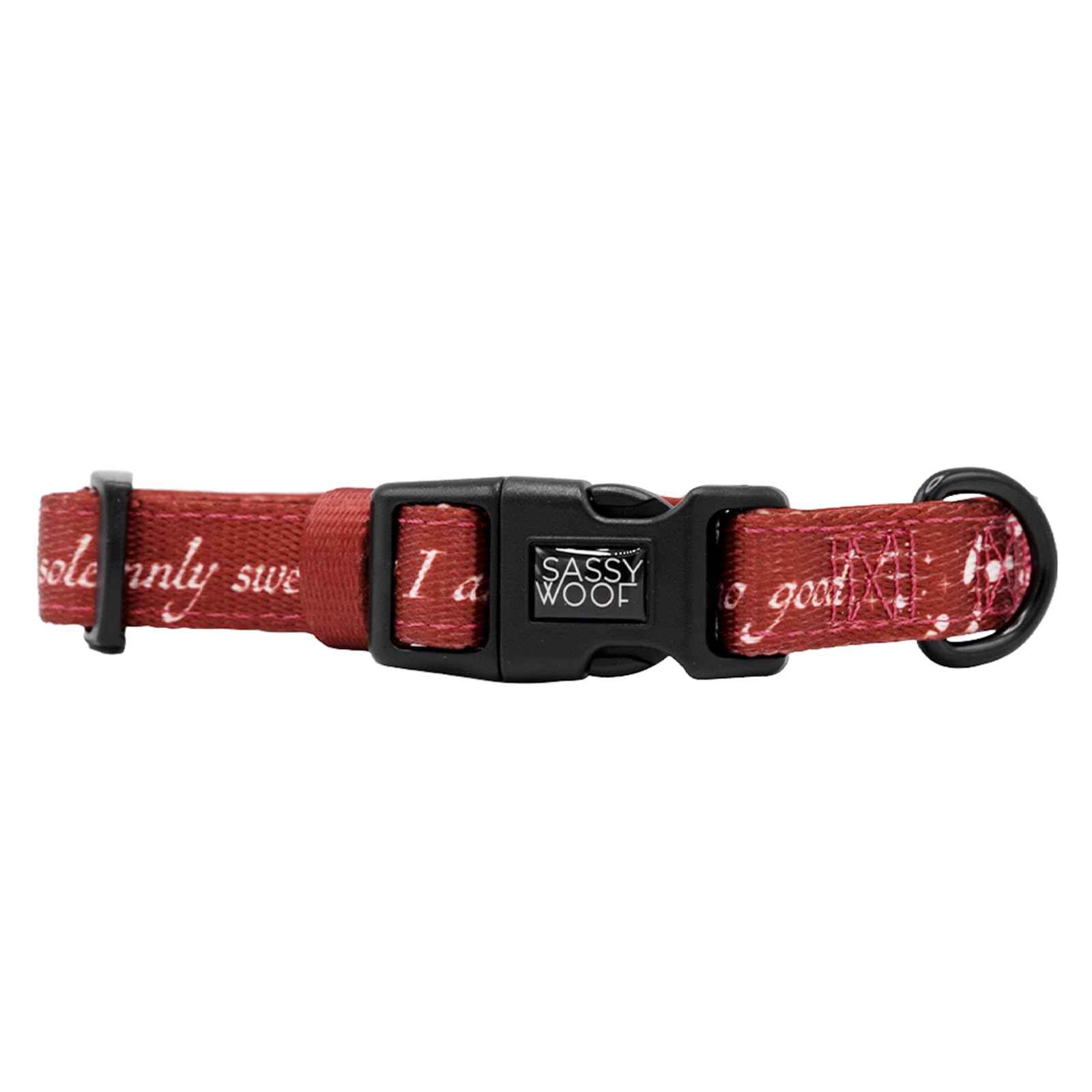 Sassy Woof Dog Collar Harry Potter™ Marauder's Map - L, Adjustable, Durable, Comfortable and Stylish Pet Accessories for Large Dogs - Officially