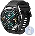 Smartwatch HUAWEI Watch GT 2 46 mm con adattatore Huawei AP52, GPS, 15 modalità di allenamento, display del quadrante in vetro 3D, chiamata tramite Bluetooth, Matte Black