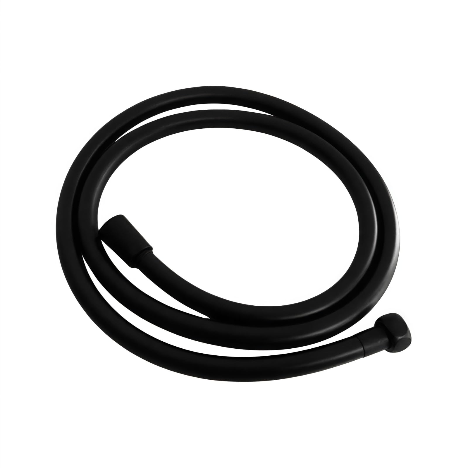 Ducha de mano Alcachofa de Ducha Hotel Any Stream Cabezal de ducha manual de alta presión Baño negro Montaje en pared Rociador de ducha de latón Set con manguera Soporte de ducha-redondo