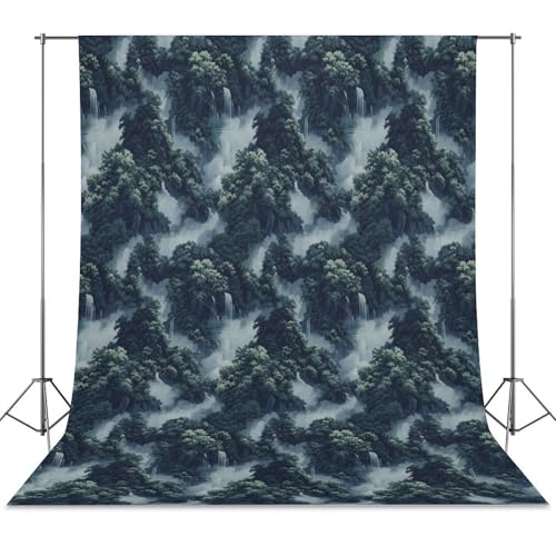 Japanese Anime Mountain Photo Banner Backdrop Party Photography Background Banner