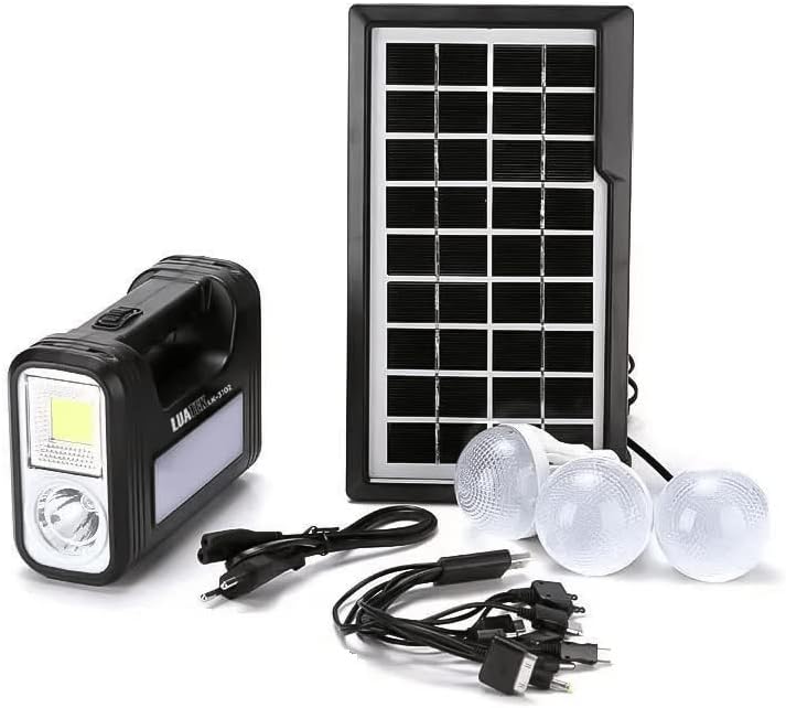 Kit Sistema De Luz Solar LK-3101 - Luatek
