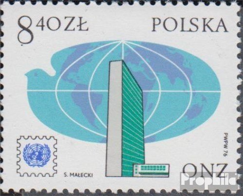 Poland 1976 FSO Warsaw Automobile Factory Stamps – Complete Set 2467-2470, MNH, Unmounted Mint