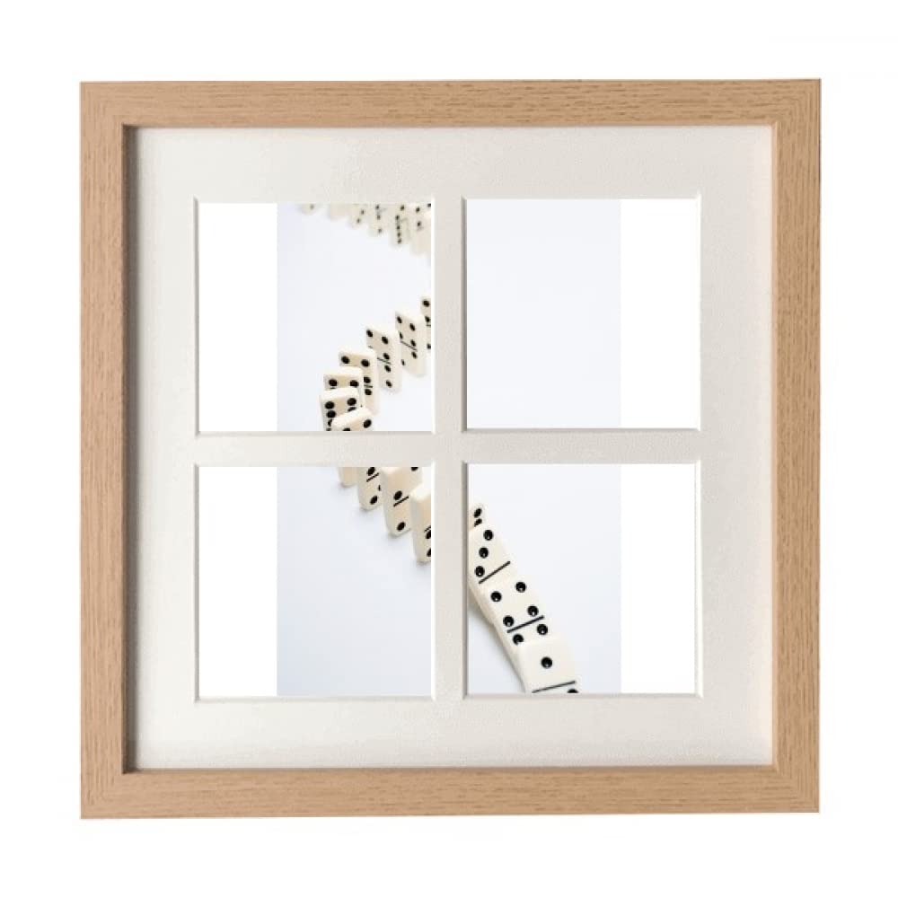 Dono Pai Gow Photo Gambling Frame Wall Tabletop Display 4 Openings Picture