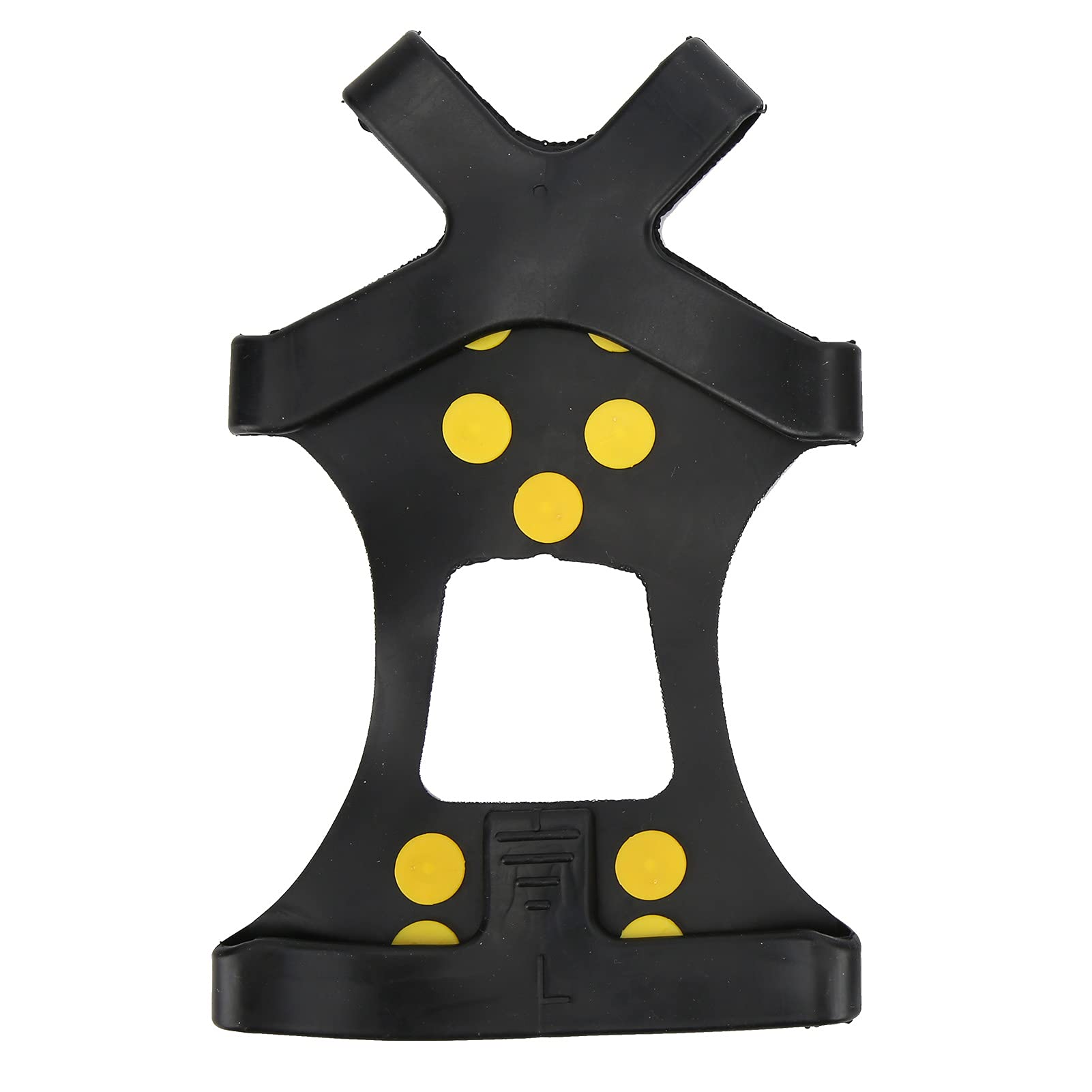 Snow Climbing Crampons, Strong Toughness Practical to Use Convenient to Use Antislip Shoe Spikes for Friends for Mountaineering for Sports (L)