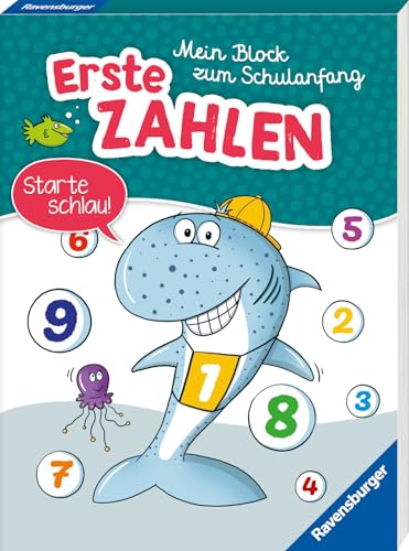 Ravensburger Mein Block zum Schulanfang: Erste Zahlen - Rätselblock ab 6...