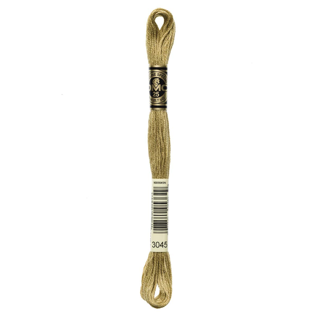 DMC Embroidery Floss Mouline Stranded Cotton Thread for Hand Embroidery and Sewing - Colour No: 3045-4 x 8m Skeins