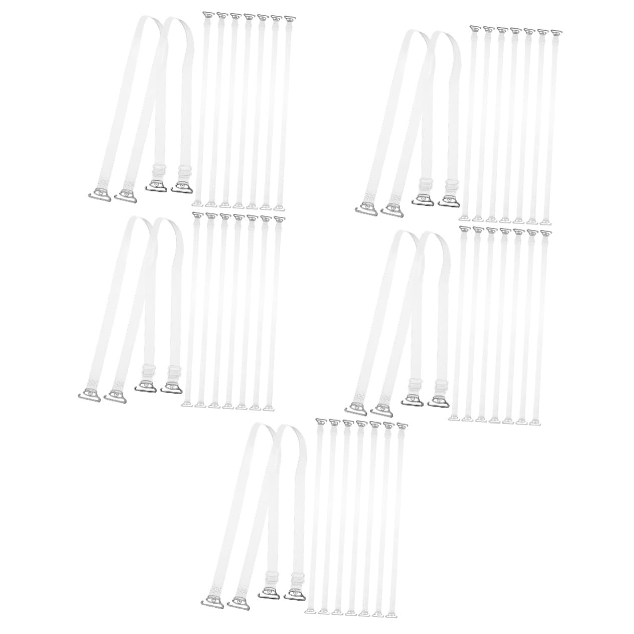 GALPADA Tirantes De Sujetador Transparentes Correa De Sujetador Ajustable Accesorios De Sujetador Accesorios De Ropa Interior Tirantes Elásticos Para Los Hombros Acero Inoxidable