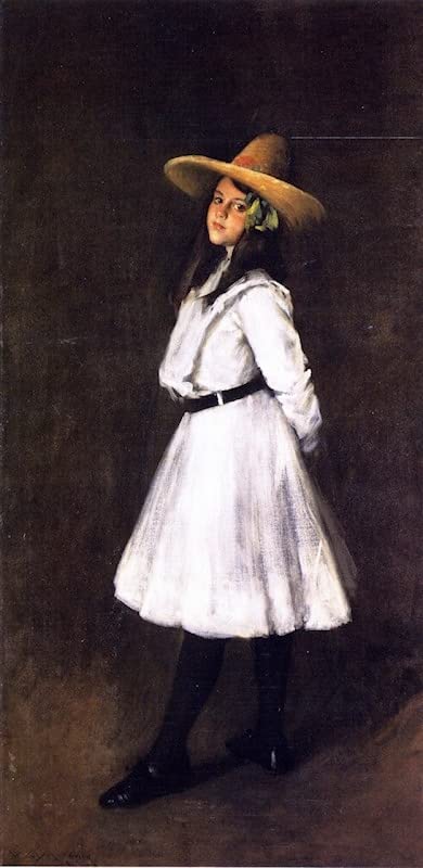 Art Tableau Ma petite fille Dorothy de William Merritt pour habiller un mur vide