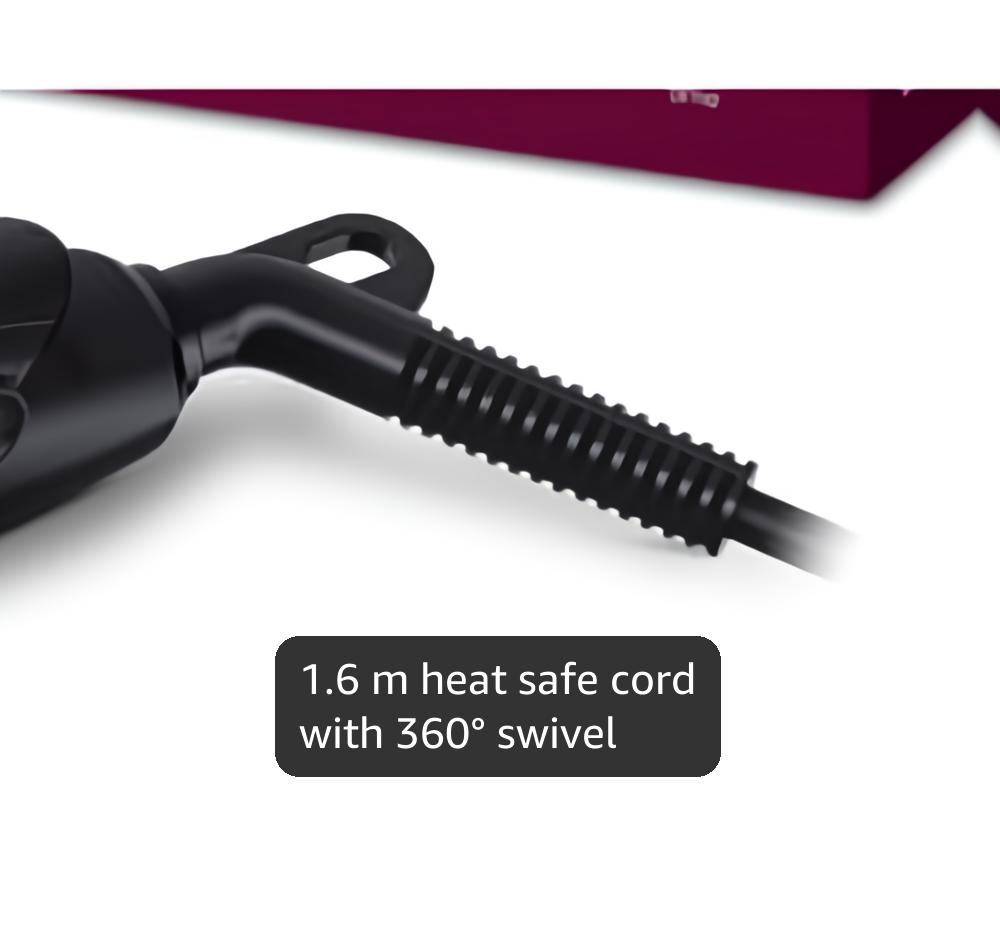 Philips India's No.1 Hair Styling Brand Selfie Hair Straightener, Minimized Heat Damage,SilkPro Care, Ceramic Plates,Smooth Shiny Straight Hair, 210°C Temp, Salon like Result | For Indian Hair, HP8302