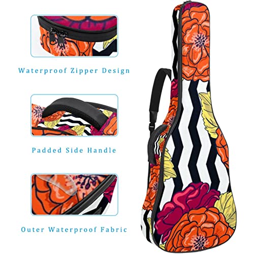Housse de sac de guitare épaisse avec rembourrage en éponge imperméable pour guitare acoustique électrique basse… - Les Beatles, Paul McCartney, John Lennon, RIngo Starr, George Harrison Housse de sac de guitare épaisse avec rembourrage en éponge imperméable pour guitare acoustique électrique basse… – Image 5
