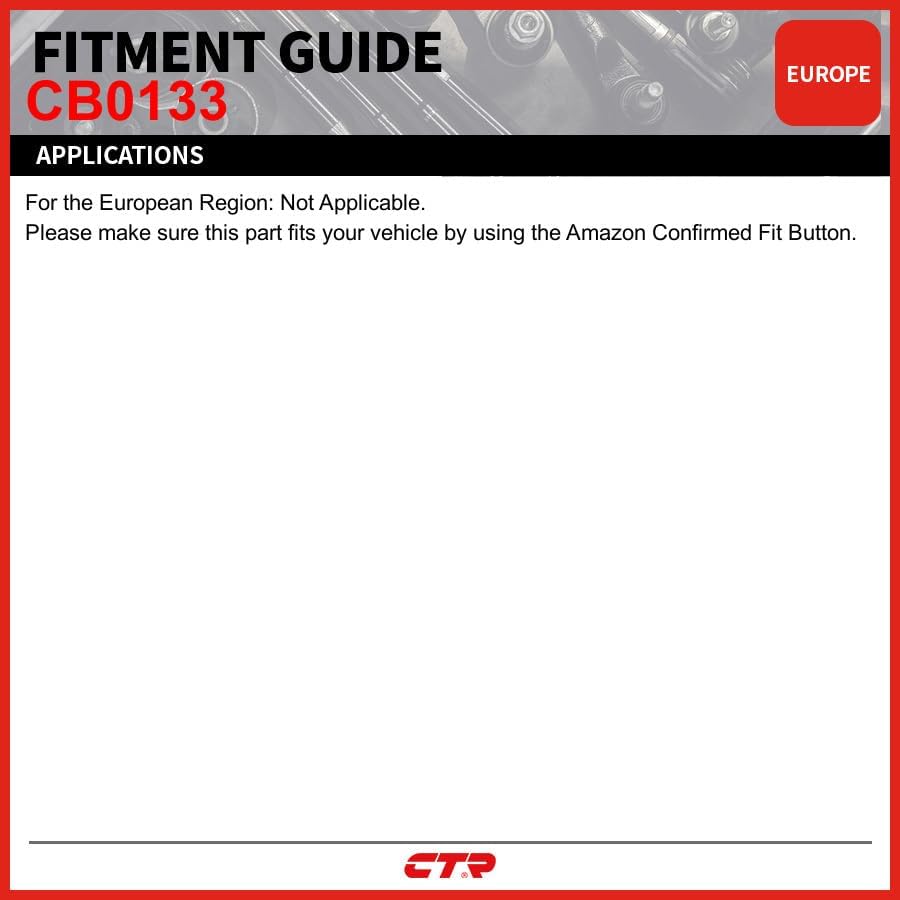 Fitment Guide for Europe